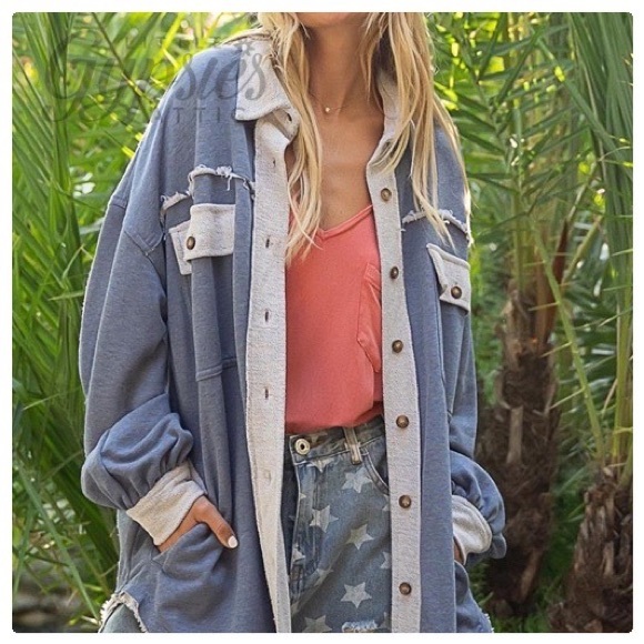 POL Punch Pink Summer Night Shacket - Picture 9 of 15